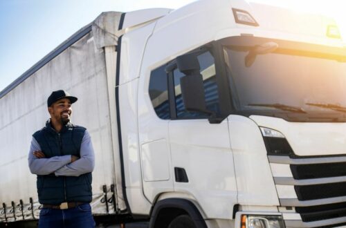 Pracownik transportu drogowego